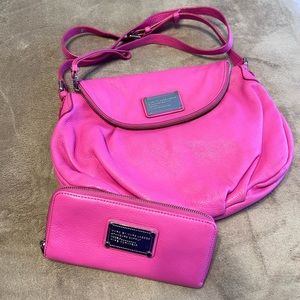 👛👛Hot Pink Marc Jacobs Purse and Wallet Set👛👛
